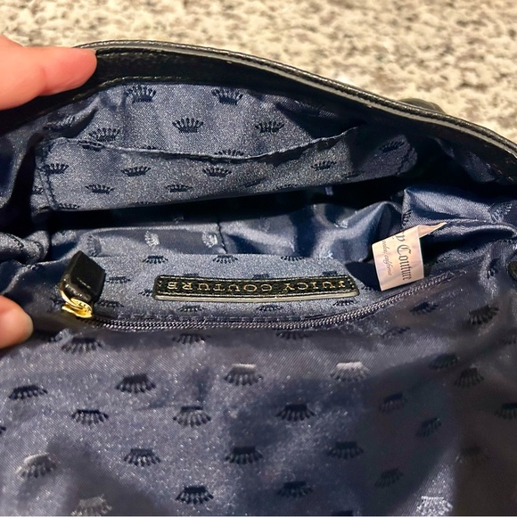 Juicy Couture Black Quilted Shoulder Bag - NWT - Vintage - Black - Small - Picture 10 of 12